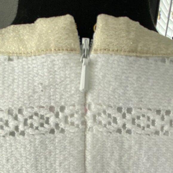 LILLY PULITZER Jenna White Halter Shell Shift Dress Small - Picture 12 of 16